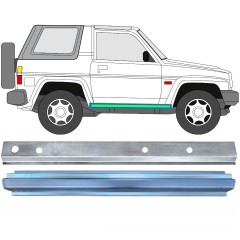 Reparaturblech innen + außen Schweller für Daihatsu Feroza Rocky Fourtrak 1984-1993 / Rechts / Satz 17013