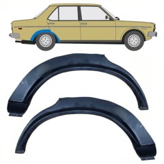 Reparaturblech Kotflügel hinten für Fiat 131 1972-1986 / Links+Rechts / Satz 10723