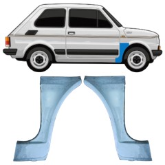 Reparaturblech Kotflügel vorne für Fiat 126p 1972-2000 / Links+Rechts / Satz 11219