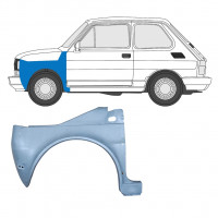 FIAT 126P 1985-1994 VORNE KOTFLÜGEL REPARATURBLECH / LINKS