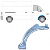 FIAT DUCATO BOXER RELAY 1994-2006 VORNE RADLAUF REPARATURBLECH / RECHTS