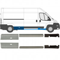 FIAT DUCATO 2006- SCHWELLER REPARATURBLECH LINKS - RECHTS / SATZ