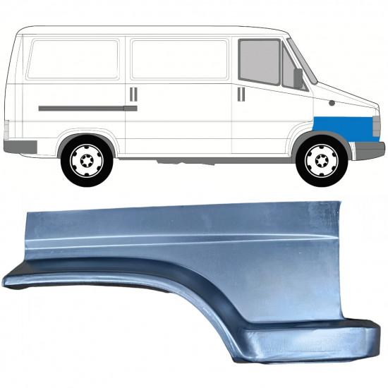 FIAT DUCATO / C25 / J5 1990-1994 VORNE KOTFLÜGEL REPARATURBLECH / RECHTS