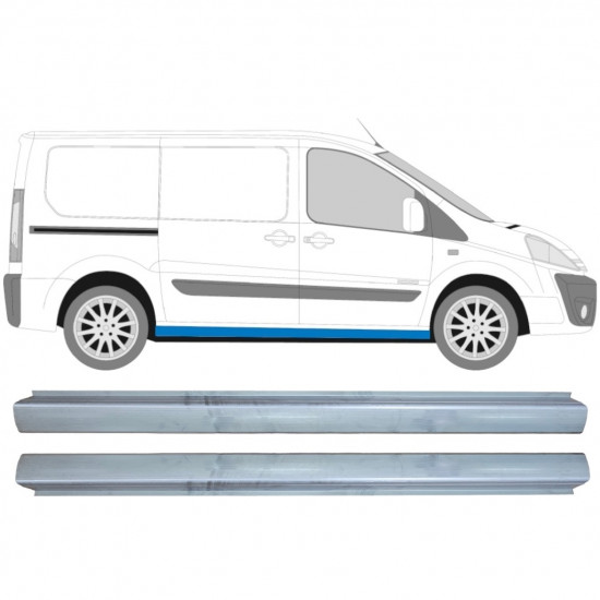 FIAT SCUDO DISPATCH EXPERT 2007- SCHWELLER REPARATURBLECH / SATZ