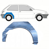 FORD FIESTA 1989-1995 3 TÜR RADLAUF REPARATURBLECH / RECHTS