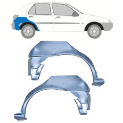 Reparaturblech Kotflügel hinten für Ford Fiesta 1995-1999 / Links+Rechts / Satz 11023