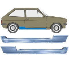 Voll schweller für Ford Fiesta 1976-1983 / Links+Rechts / Satz 12034