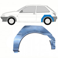 FORD FIESTA 1989-1995 3 TÜR RADLAUF REPARATURBLECH / LINKS