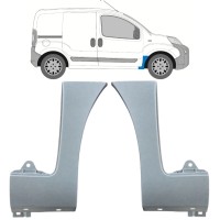 Reparaturblech Kotflügel vorne für Peugeot Bipper 2007-2017 / Links+Rechts 16946