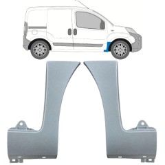 Reparaturblech Kotflügel vorne für Peugeot Bipper 2007-2017 / Links+Rechts 16946