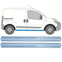 Reparaturblech Schweller für Fiat Fiorino 2007- / Satz 11921