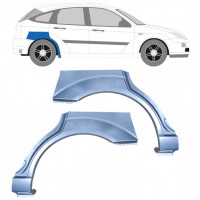 FORD FOCUS 1998-2007 5 TÜR RADLAUF REPARATURBLECH SATZ