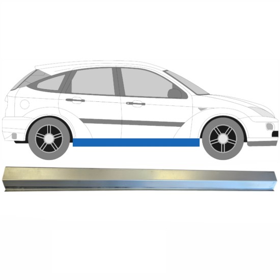 Reparaturblech Schweller für Ford Focus 1998-2004 / Rechts 14782