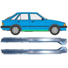 Voll schweller für Ford Escort 1980-1986 / Links+Rechts / Satz 9983