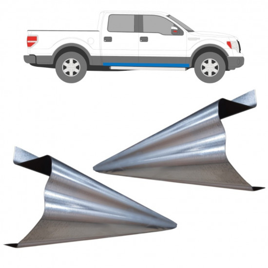 FORD F-150 2008-2014 INNEN SCHWELLER REPARATURBLECH / RECHTS = LINKS / SATZ