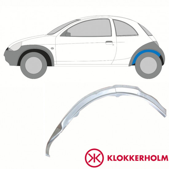 FORD KA 1996-2008 INNEN REPARATURBLECH RADLAUF REPARATURBLECH / LINKS