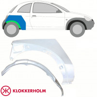 FORD KA 1996-2008 INNEN + AUSSEN REPARATURBLECH RADLAUF REPARATURBLECH / RECHTS