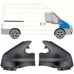 Vorne Kotflügel für Ford Transit 2006-2013 / Links+Rechts / Satz 10541