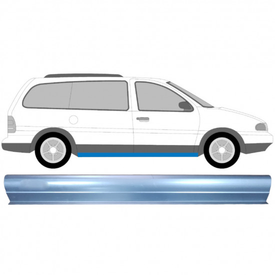 FORD WINDSTAR 1995-1999 SCHWELLER REPARATURBLECH / RECHTS = LINKS