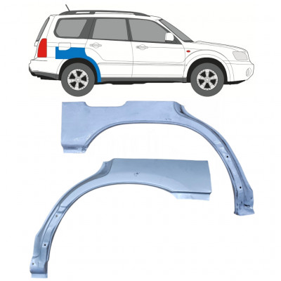 SUBARU FORESTER SG 2002-2008 RADLAUF REPARATURBLECH / SATZ