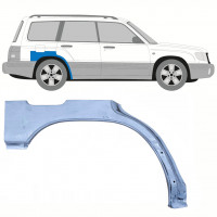 SUBARU FORESTER 1997-2002 RADLAUF REPARATURBLECH / RECHTS