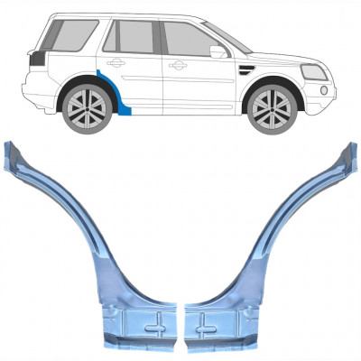 LAND ROVER FREELANDER 2006-2015 RADLAUF REPARATURBLECH / SATZ