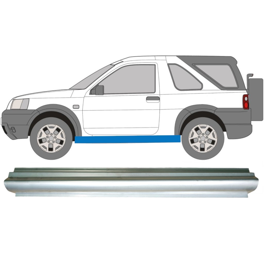 Reparaturblech Schweller Für Land Rover Freelander 1997-2006 / Links 5276