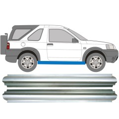 Reparaturblech Schweller für Land Rover Freelander 1997-2006 / Links+Rechts / Satz 9261