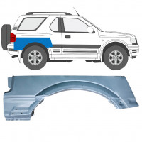 Reparaturblech oberer Teil Kotflügel hinten für Opel Frontera B 1999-2002 / Rechts 12834