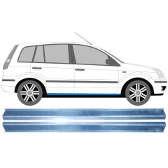 Reparaturblech Schweller für Ford Fusion 2002-2012 / Links+Rechts / Satz 11376