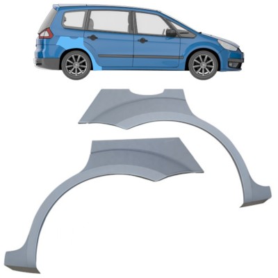 Reparaturblech Kotflügel hinten für Ford Galaxy 2006-2015 / Links+Rechts / Satz 16924