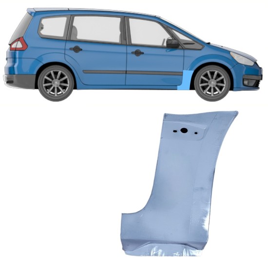 Reparaturblech Kotflügel vorne für Ford Galaxy 2006-2015 / Rechts 16178