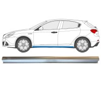 Reparaturblech unterer Schweller für Alfa Romeo Giulietta 2010-2020 / Links 15003 Reparaturblech unterer Schweller für Alfa Romeo Giulietta 2010-2020 / Links 15003