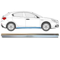 Reparaturblech unterer Schweller für Alfa Romeo Giulietta 2010-2020 / Rechts 15002 Reparaturblech unterer Schweller für Alfa Romeo Giulietta 2010-2020 / Rechts 15002
