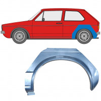 VW GOLF 1 1974- 3 TÜR RADLAUF REPARATURBLECH / LINKS