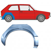 VW GOLF 1 1974- 3 TÜR RADLAUF REPARATURBLECH / RECHTS