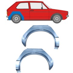 Reparaturblech Kotflügel hinten für Volkswagen Golf 1 1974-1985 / Links+Rechts / Satz 9454