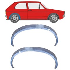 Reparaturblech Innenkotflügel hinten für Volkswagen Golf 1 1974-1985 / Links+Rechts / Satz 9917