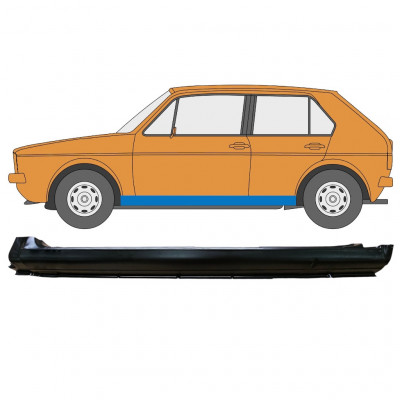 VW GOLF 1 1974- 5 TÜR SCHWELLER REPARATURBLECH / LINKS
