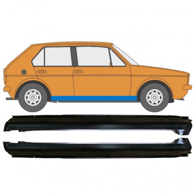 VW GOLF 1 1974- 5 TÜR SCHWELLER REPARATURBLECH / SATZ