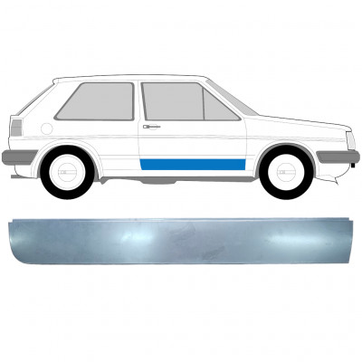 VW GOLF 2 1982- VORNE TÜR REPARATURBLECH / RECHTS