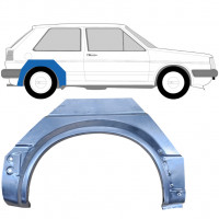 VW GOLF 2 1982- 3 TÜR RADLAUF REPARATURBLECH / RECHTS