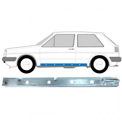 VW GOLF 2 1982-1992 INNEN SCHWELLER REPARATURBLECH / LINKS