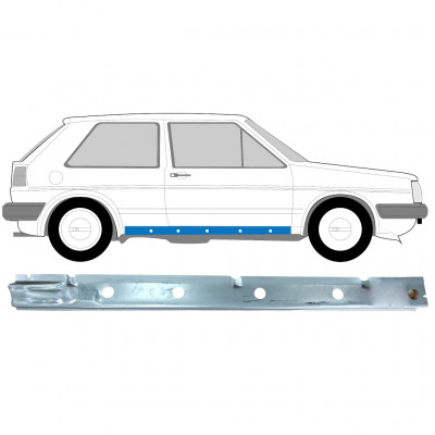 VW GOLF 2 1982-1992 INNEN SCHWELLER REPARATURBLECH / RECHTS