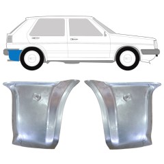 Reparaturblech Ecke hinten für Volkswagen Golf 2 1982-1992 / Links+Rechts / Satz 12020