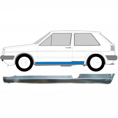 VW GOLF 2 1982- 3 TÜR SCHWELLER REPARATURBLECH / LINKS