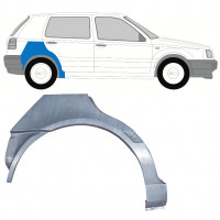 VW GOLF 3 1991- 5 TÜR RADLAUF REPARATURBLECH / RECHTS