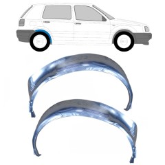 Reparaturblech Innenkotflügel hinten für Volkswagen Golf 3 1991-1998 / Links+Rechts / Satz 9649
