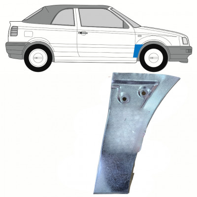 VW GOLF 3 1993-1998 CABRIO VORNE KOTFLÜGEL REPARATURBLECH / RECHTS