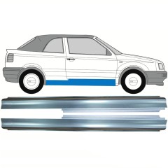 Reparaturblech Schweller für Volkswagen Golf 3 1991-1998 / Links+Rechts / CABRIO / Satz 10374